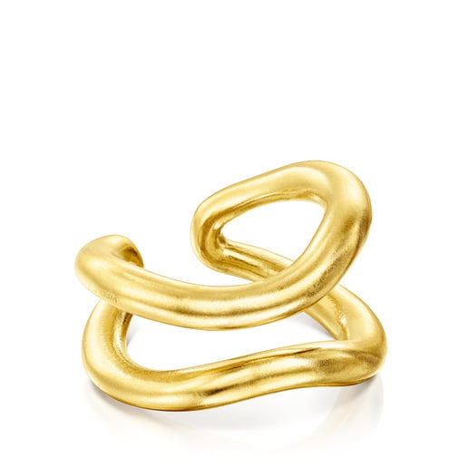 Silver vermeil Hav Ring