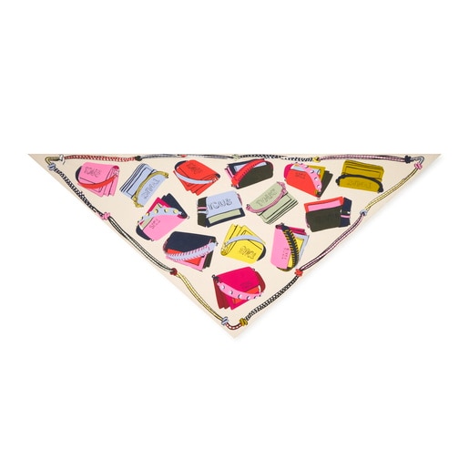 Beige Scarf TOUS Audree