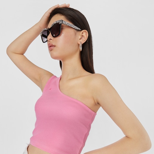 ベージュカラーのサングラス Logogram