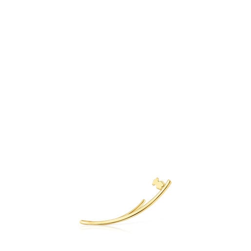 Gold TOUS Cool Joy Bar earring