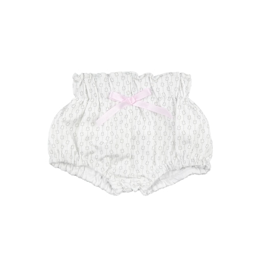 Tears T-shirt and nappy cover briefs set in pink