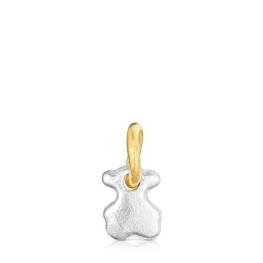 Two-tone Luah bear Pendant | TOUS