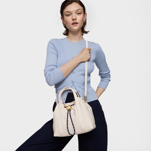 תיק באקט Empire Soft בצבע בז'