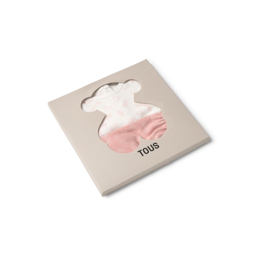 Newborn baby set in Arc pink