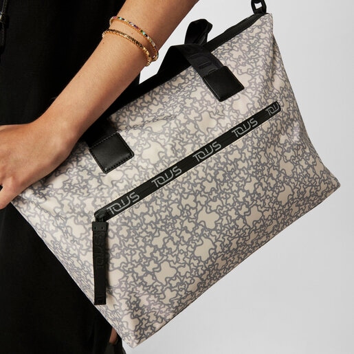 Бежевo-серая спортивная сумка Kaos Mini Sport