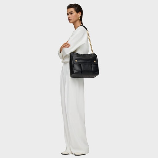 Medium black Shoulder bag TOUS Jane