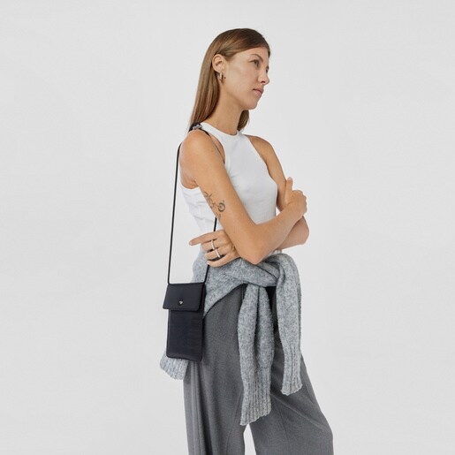 حامل هواتف خلوية Balloon Soft من TOUS باللون الأسود