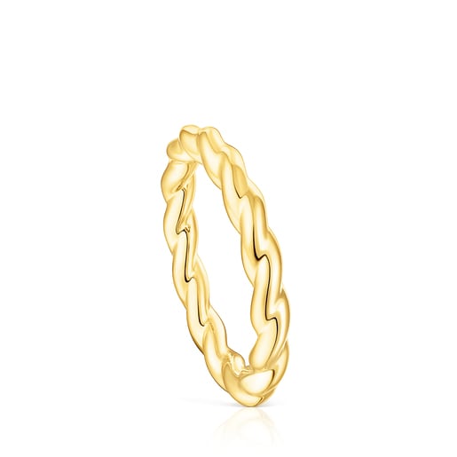 Bague Twisted en or