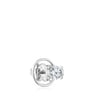 Pendiente individual de platino con diamante creado en laboratorio 0,50 ct Sweet Diamonds LGD