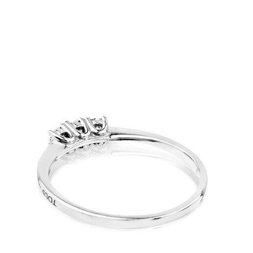 White Gold TOUS Brillants Ring with Diamonds