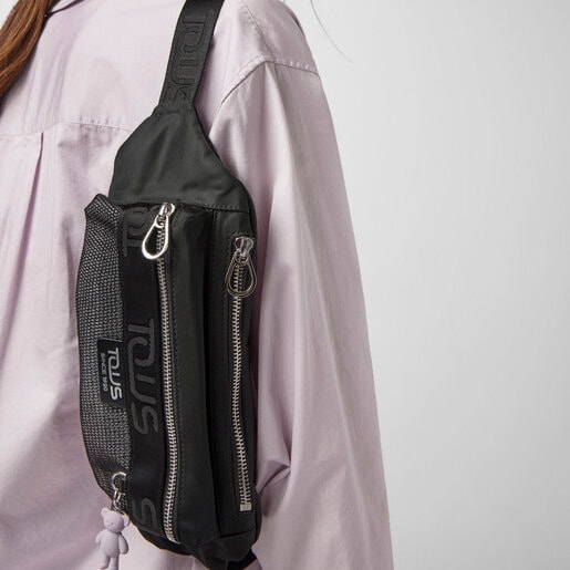 Поясная сумка Ina черного цвета