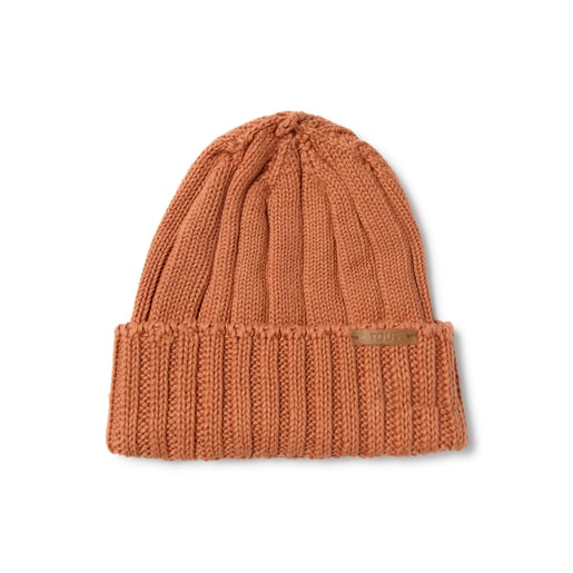 Baby hat in Tricot orange