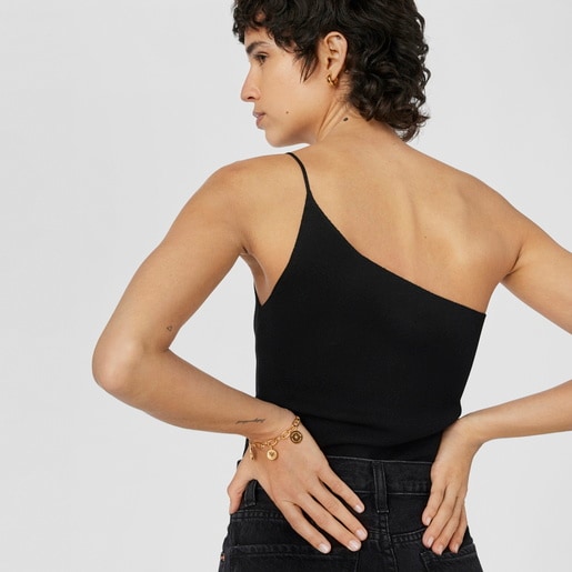 Pulsera medallas con baño de oro 18 kt sobre plata Tamara Falcó X TOUS