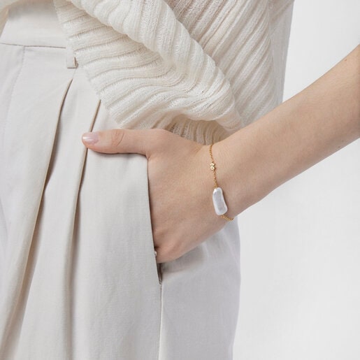 Браслет TOUS Pearls из вермеля с жемчугом