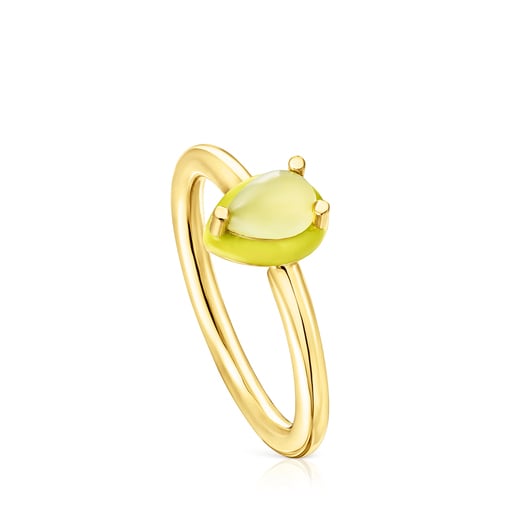 TOUS Vibrant Colors Ring with chalcedony and enamel | TOUS