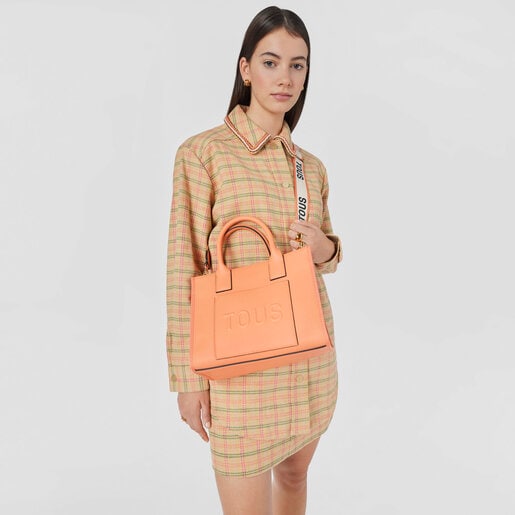 תיק נשיאה TOUS La Rue Amaya בינוני בצבע כתום