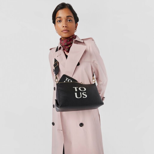 ארנק מטבעות TOUS Balloon מעור בצבע שחור