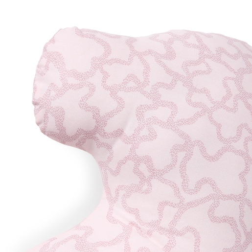 Poduszka ozdobna Kaos w kolorze różowym