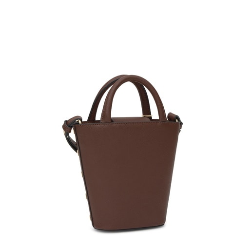 ブラウンのミニバッグ TOUS Back to basics