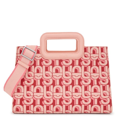Medium coral-colored Amaya Shopping bag TOUS MANIFESTO