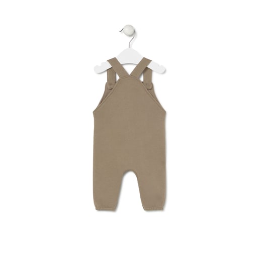 Baby romper in Soft beige
