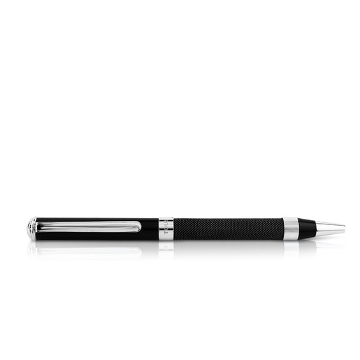 Bolígrafo de acero lacado en negro TOUS Writing