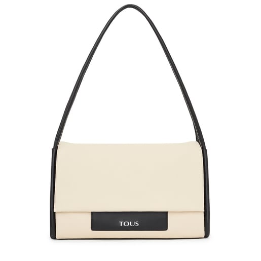 Bolso Cruzado para Mujer Tous Empire - Beige de Piel