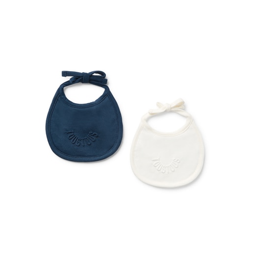 Baby bib set in Trend navy