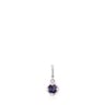 Silver TOUS Vibrant Colors Pendant with sodalite and lilac enamel