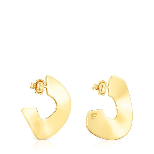 TOUS Silver vermeil Hoop earrings Gregal | Westland Mall