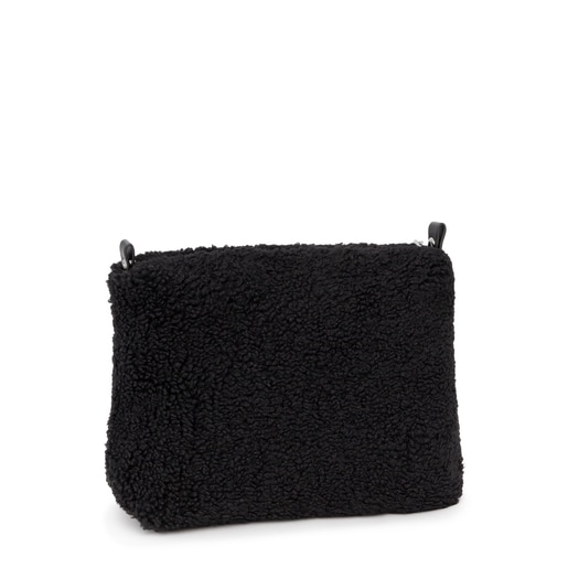Medium black Amaya Kaos Shock Warm Handbag | TOUS