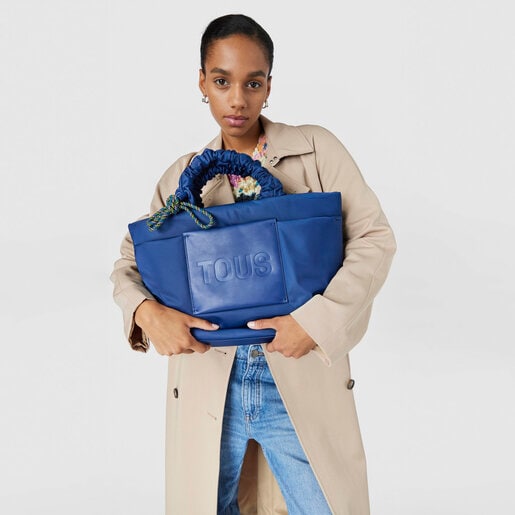 תיק סל TOUS Marina גדול בצבע כחול נייבי