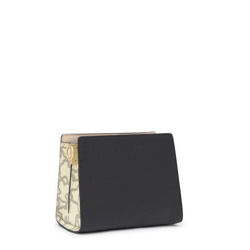 Shopper noir petit Kaos Icon