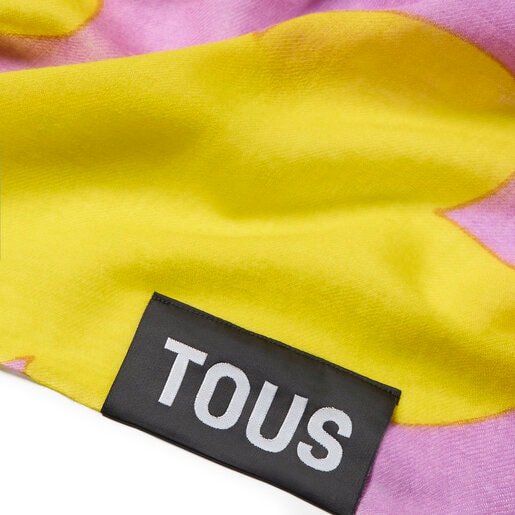 Foulard TOUS Flower Toppings in Mauve