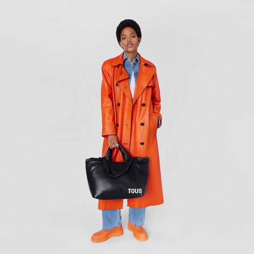 תיק סל TOUS Carol גדול בצבע שחור