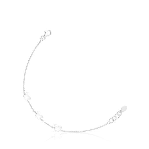 Pulsera de plata motivos Bold Motif