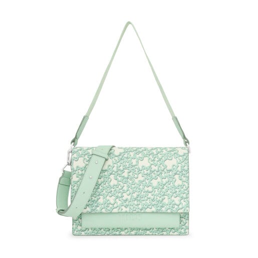 Medium mint green Audree Crossbody bag Kaos Mini Evolution | TOUS
