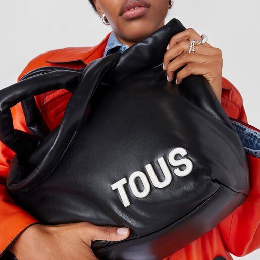 תיק סל TOUS Carol גדול בצבע שחור