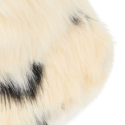 ブラック＆ホワイトのバケットハット TOUS Pop Warm