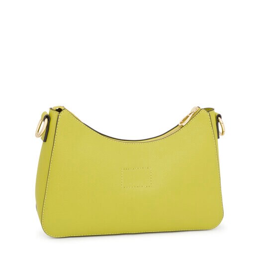 Lime green TOUS Sylvia Baguette crossbody bag TOUS