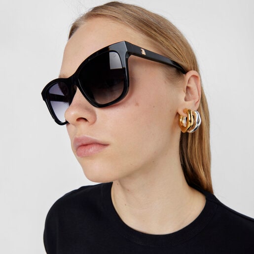 سلسلة نظارات شمسية باللون الأسود من التشكيلة Lauper