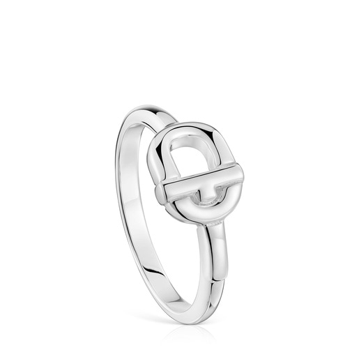 Anillo pequeño de plata TOUS MANIFESTO