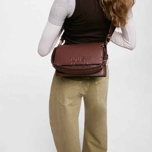 Medium brown Crossbody bag TOUS Audree Earrings