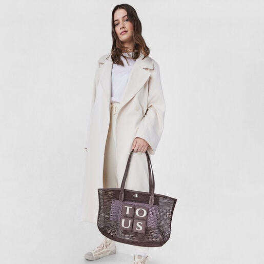 ブラウンのトートバッグ TOUS Net