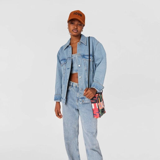 ブラックのミニハンドバッグ TOUS Mimic