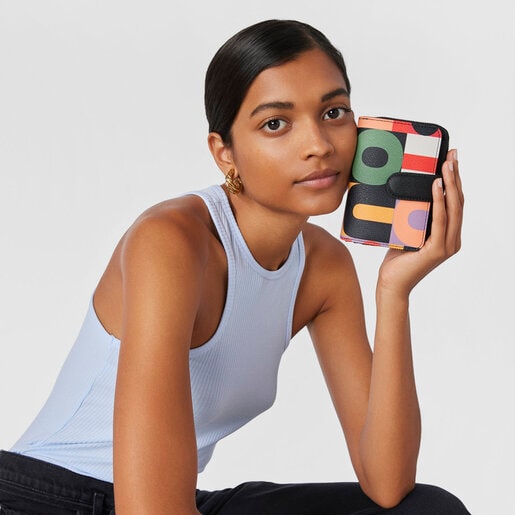 ארנק נשים TOUS Mimic בצבע שחור