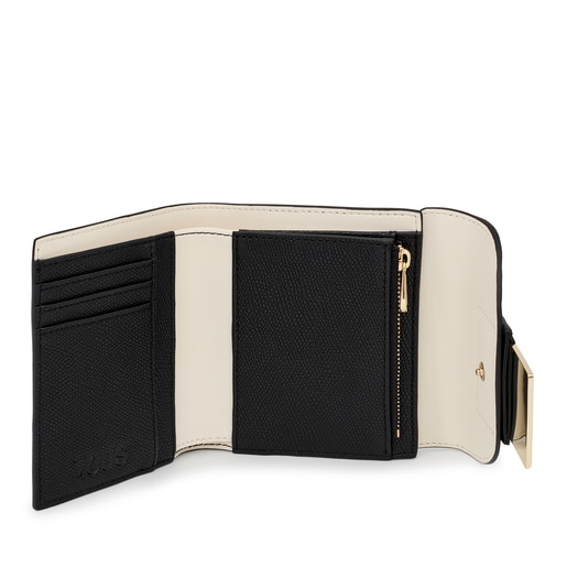 Cartera Flap negra TOUS Sylvia