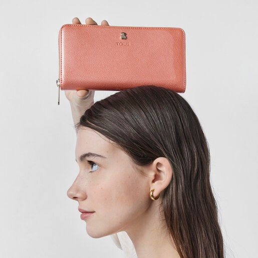 Средний розовый кошелек Dorp