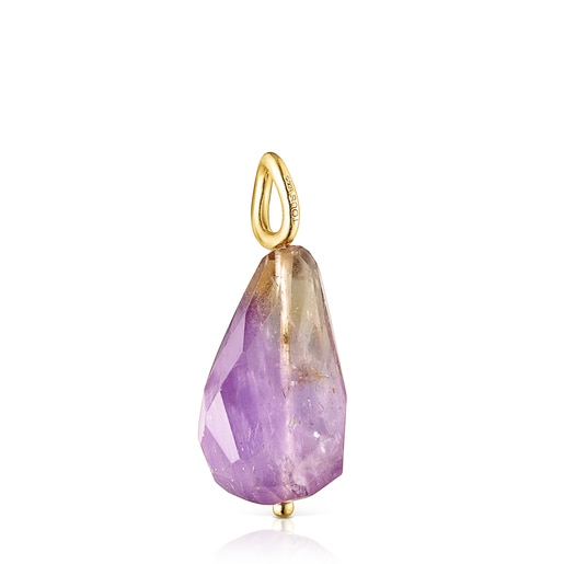 Silver vermeil Hav Pendant with amethyst