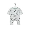 Babygrow com folhos Jungle Bruma